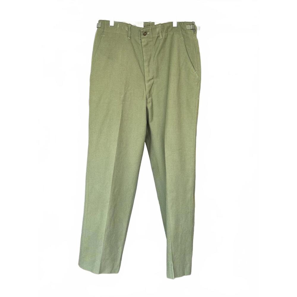 1953 Military Trousers Field Wool M-1951 Fulton Trouser Co Korean War
